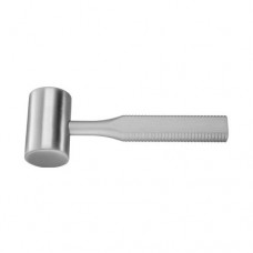 Heath Bone Mallet Stainless Steel, 18.5 cm - 7 1/4" Head Diameter - Weight 40.0 mm Ø - 660 Grams